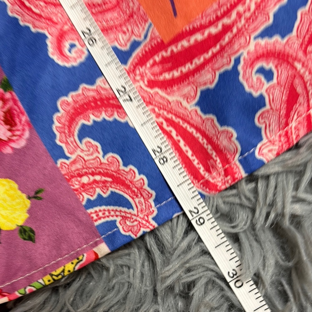 Colorful Patchwork Mini Dress - Picture 12 of 14